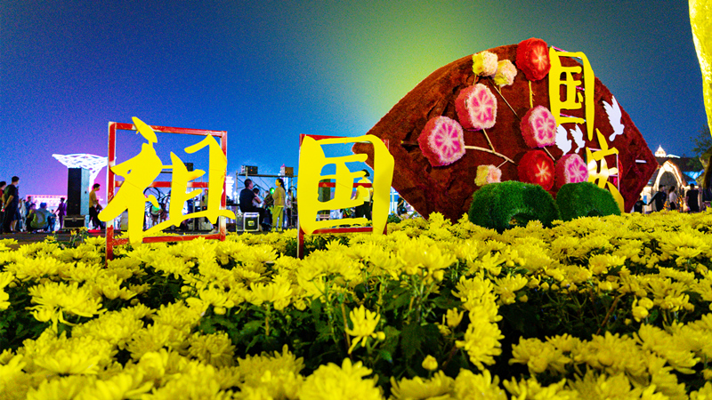 啤酒城、北茶商街“雙節(jié)”活動(dòng)活躍節(jié)日經(jīng)濟(jì)(圖1)