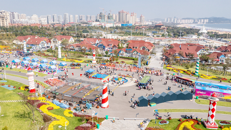 啤酒城、北茶商街“雙節(jié)”活動(dòng)活躍節(jié)日經(jīng)濟(jì)(圖2)