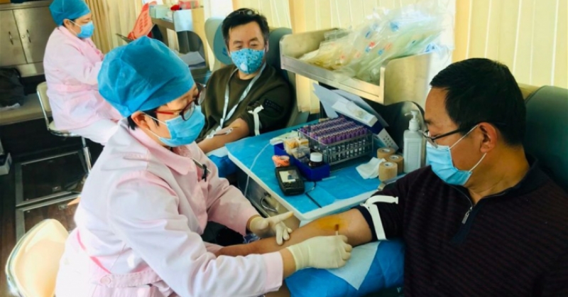 獻(xiàn)熱血、戰(zhàn)疫情，黃發(fā)在行動(dòng)